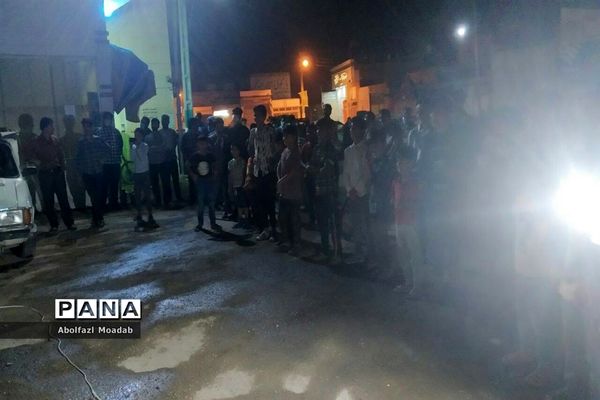 برگزاری و اجرای کاروان شادی در مرکز روستای دهنو به مناسبت عید غدیر خم