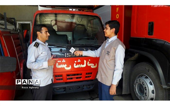 حریق یکی از ادارات شهرستان کاشمر 