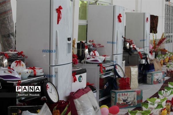 توزیع ۱۲۰۰ بسته معیشی و ۳ سری جهیزیه در کاشمر