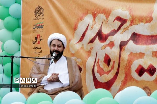 جشن بزرگ نسل غدیر در هنرستان دخترانه فاطمه تعلیمی منطقه ۱۳