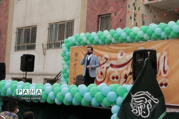 جشن بزرگ نسل غدیر در هنرستان دخترانه فاطمه تعلیمی منطقه ۱۳