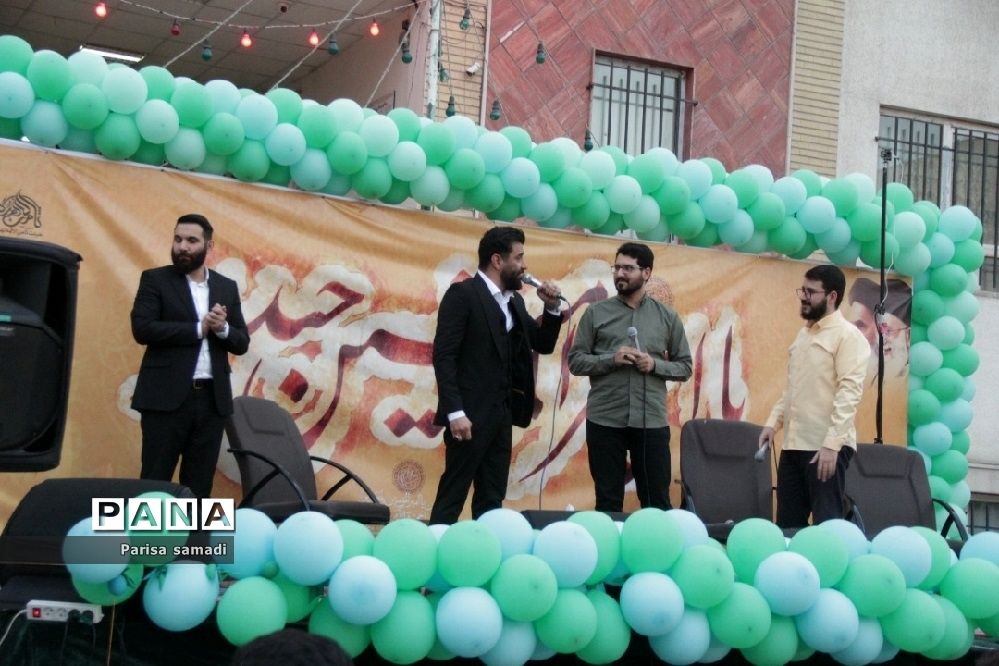 جشن بزرگ نسل غدیر در هنرستان دخترانه فاطمه تعلیمی منطقه ۱۳