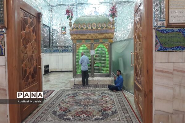 شور و شادی مردم به مناسبت عید سعید غدیر خم در امامزاده سید حمزه