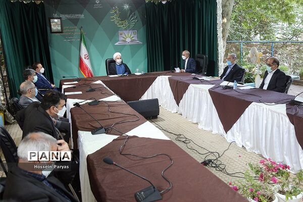 حضور حسن روحانی  در سی و پنجمین اجلاس مدیران و روسای آموزش و پرورش کشور