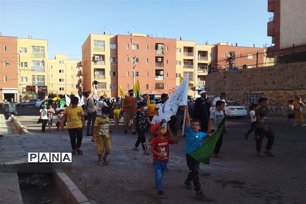 حرکت کاروان شادی به مناسبت عید غدیر خم در آبشناسان