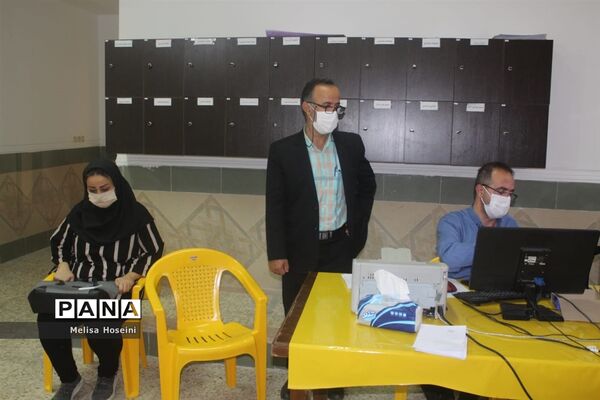 افتتاح طرح واکسیناسیون فرهنگیان شهرستان محمودآباد