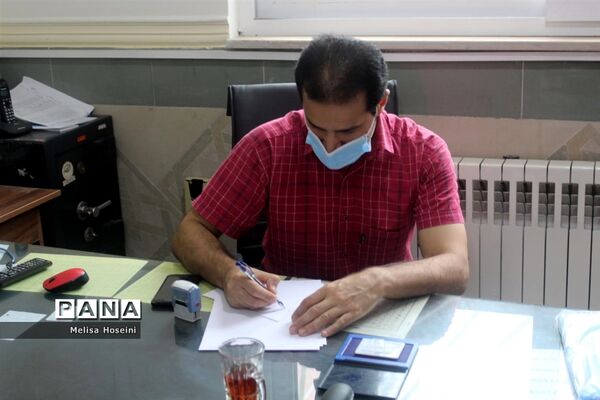 افتتاح طرح واکسیناسیون فرهنگیان شهرستان محمودآباد