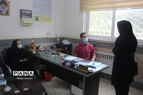 افتتاح طرح واکسیناسیون فرهنگیان شهرستان محمودآباد
