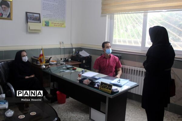 افتتاح طرح واکسیناسیون فرهنگیان شهرستان محمودآباد