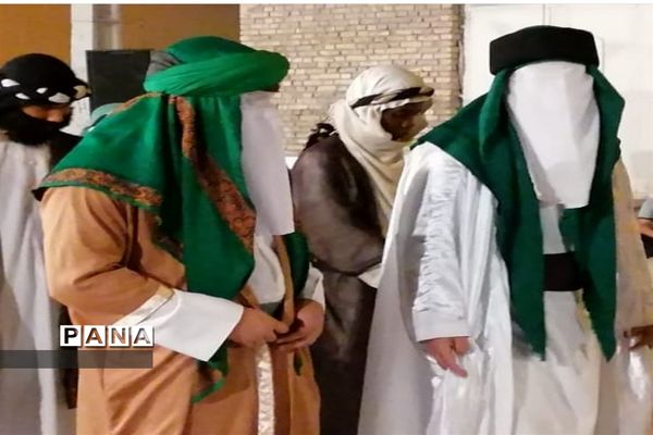 اجرای نمایش  از ولادت تا ولایت به مناسبت عید سعید غدیر