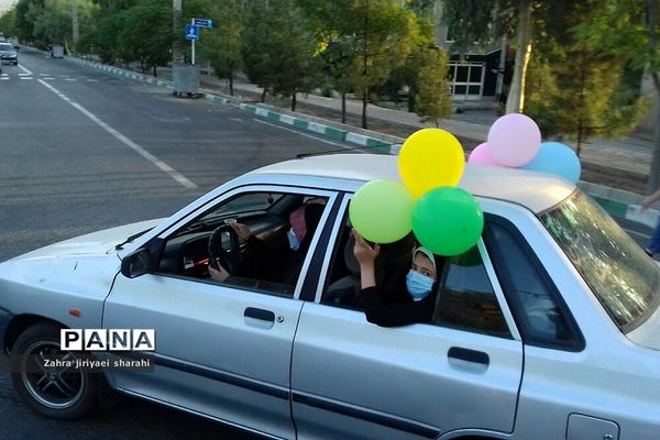 حرکت کاروان شادی به مناسبت عید سعید غدیر در شهرک خاورشهر