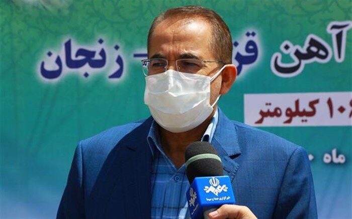۴۰۰ میلیارد تومان برای پروژه خط دوم راه آهن زنجان- قزوین هزینه شد