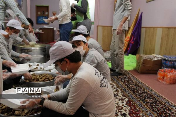 طرح اطعام کودکان کار توسط اتحادیه انجمن‌های اسلامی  دانش‌آموزان  استان اصفهان