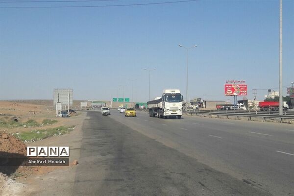تردد خودروهای مسافران به مشهد مقدس در موج پنجم کرونای دلتا