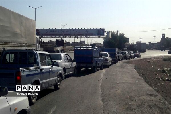 تردد خودروهای مسافران به مشهد مقدس در موج پنجم کرونای دلتا