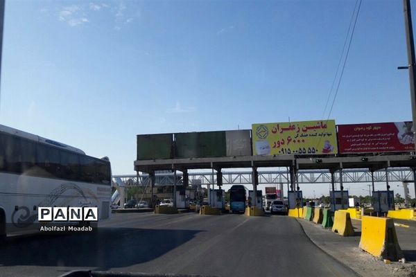 تردد خودروهای مسافران به مشهد مقدس در موج پنجم کرونای دلتا