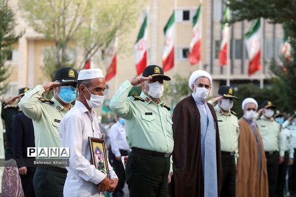 تشییع پیکر سرباز شهید مختوم‌نژاد