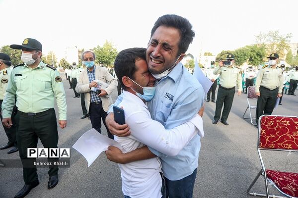 تشییع پیکر سرباز شهید مختوم‌نژاد