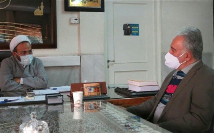 نشست مدیر مکسا شعبه اصفهان با مدیر کل اوقاف و امور خیریه استان اصفهان