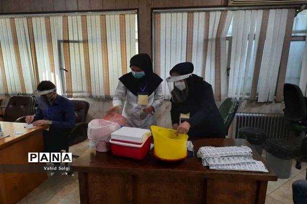 آغاز طرح واکسیناسیون فرهنگیان منطقه ۱۴ در کانون فرهنگی تربیتی امید