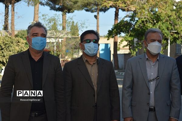 افتتاح مرکز واکسیناسیون دانشگاه فرهنگیان بیرجند استان خراسان جنوبی