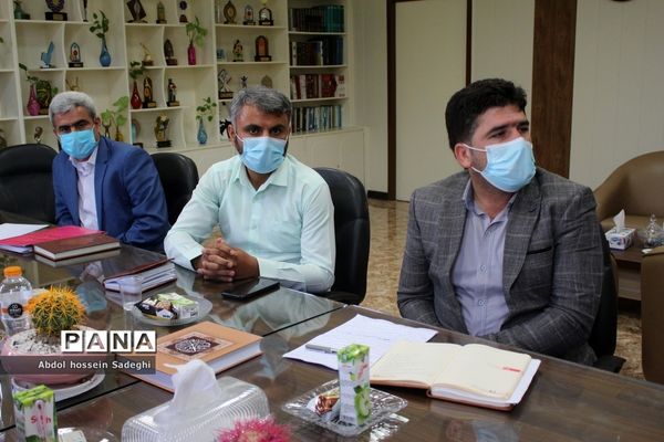 جلسه میزکار شهرستان‌ها و مناطق معاونت پرورشی و فرهنگی آموزش و پرورش استان بوشهر