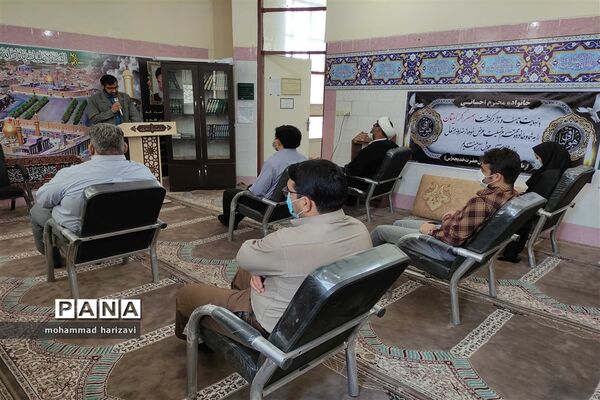 مراسم یادبود معلم فقید افسانه احسانی در شهرستان کارون