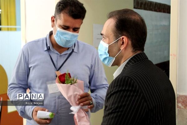 اختتامیه مرحله اول واکسیناسیون فرهنگیان شهرستان بهارستان
