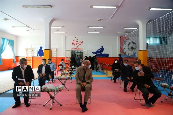 آیین افتتاحیه ۲۵ پروژه ورزشی در شهر تهران