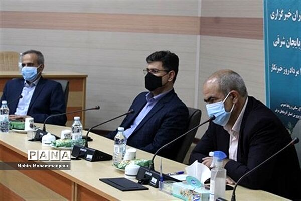آئین تجلیل از خبرنگاران  خبرگزاری پانا آذربایجان شرقی
