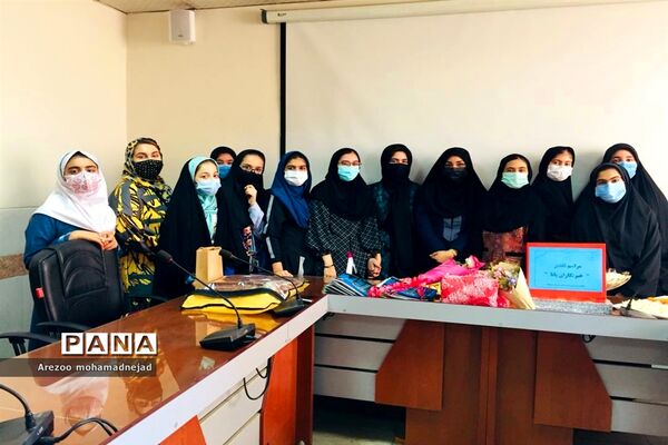 مراسم تجلیل از خبرنگاران پانای شهرستان قرچک