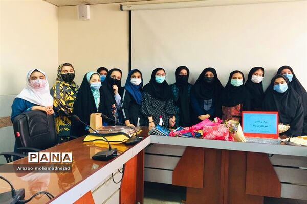 مراسم تجلیل از خبرنگاران پانای شهرستان قرچک
