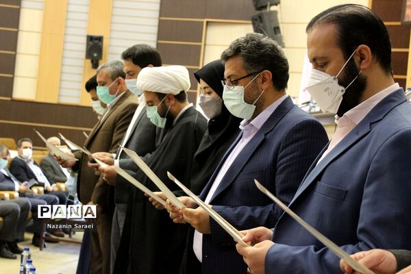 آئین تحلیف منتخبین ششمین دوره شورای اسلامی شهرستان اسلامشهر