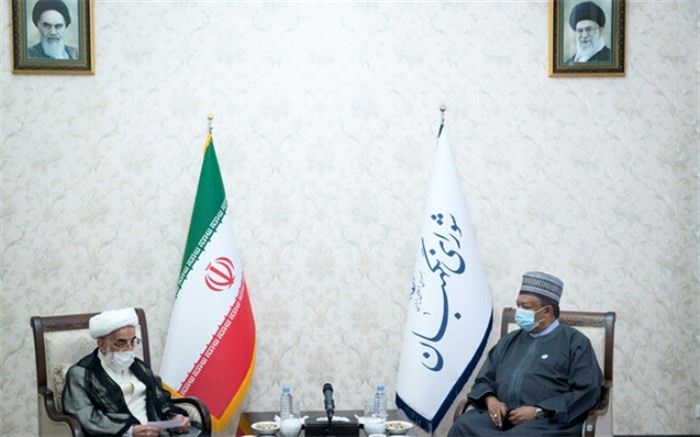 دیدار دبیرکل اوپک با رئیس مجلس خبرگان رهبری