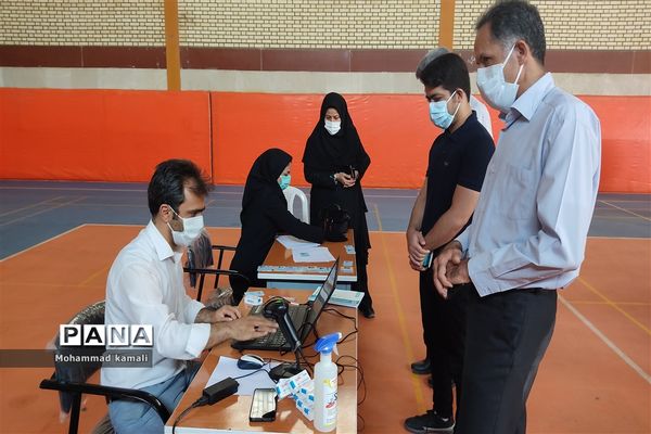 پایان روند واکسیناسیون فرهنگیان شهرستان محلات