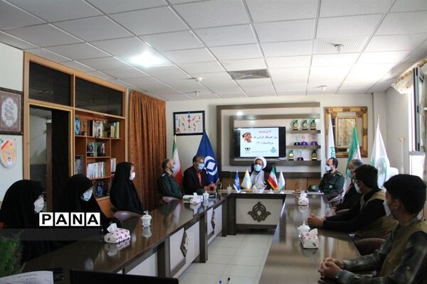 دیدار نمایندگان سپاه انصارالرضا(ع) استان وبسیج رسانه باخبرنگاران پانا