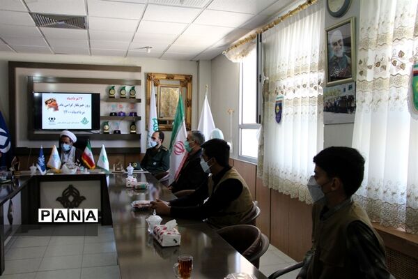 دیدار نمایندگان سپاه انصارالرضا(ع) استان وبسیج رسانه باخبرنگاران پانا