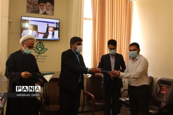 مراسم تجلیل از خبرنگاران و مدرسین خبرگزاری پانا