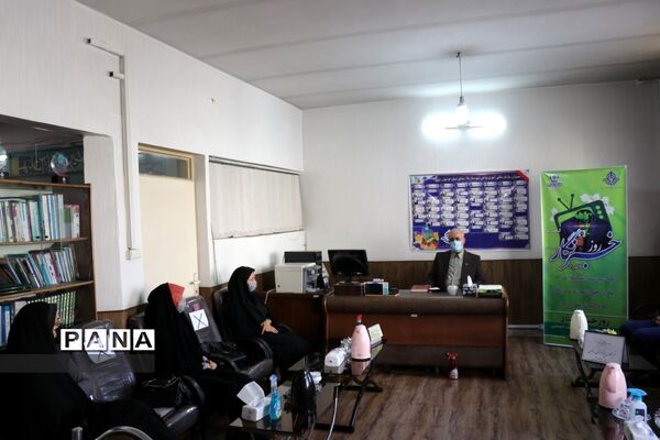 مراسم گرامیداشت روز خبرنگار در سازمان دانش‌آموزی خراسان رضوی