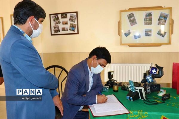 اولین نمایشگاه انجمن خبر و رسانه  در آباده