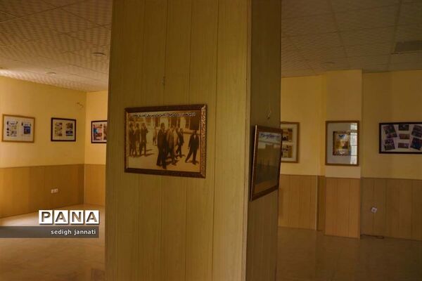 اولین نمایشگاه انجمن خبر و رسانه  در آباده