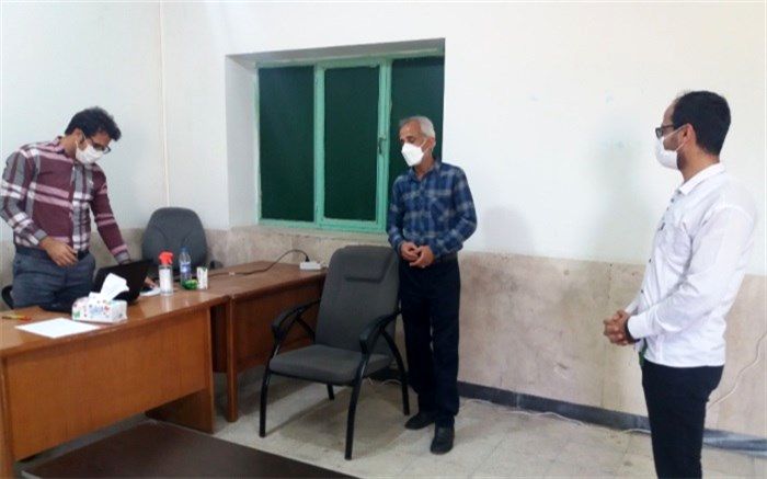 بازدید معاون پرورشی و تربیت بدنی آموزش و پرورش تنگستان از پایگاه انتخاب رشته کنکور 1400