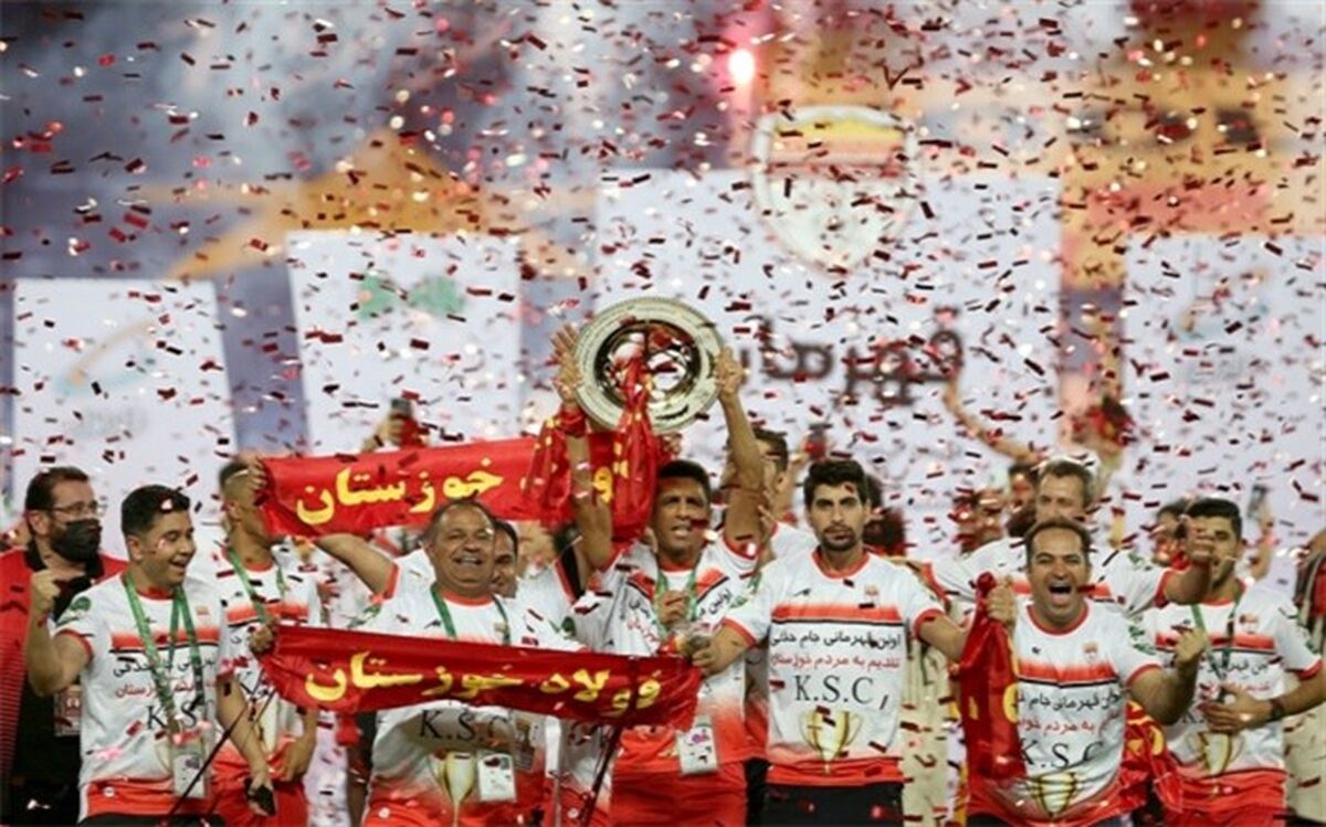 پرسپولیس قهرمانی فولاد را تبریک گفت
