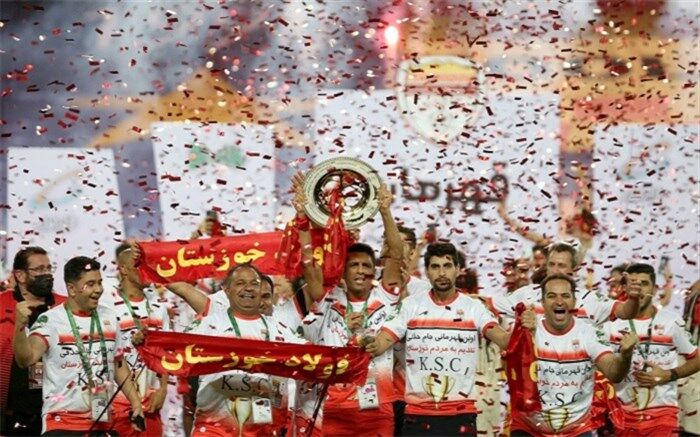 پرسپولیس قهرمانی فولاد را تبریک گفت