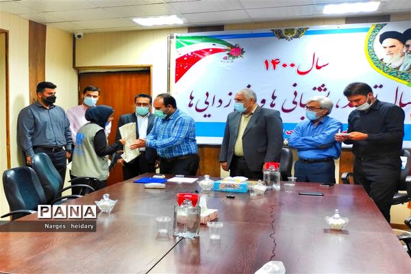 آیین تجلیل از خبرنگاران بمناسبت روز خبرنگار در شهرستان امیدیه