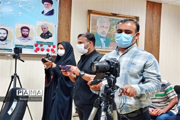 آیین تجلیل از خبرنگاران بمناسبت روز خبرنگار در شهرستان امیدیه