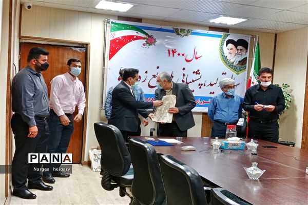 آیین تجلیل از خبرنگاران بمناسبت روز خبرنگار در شهرستان امیدیه