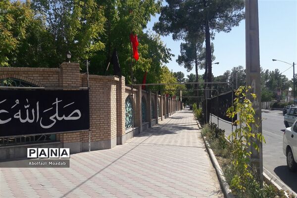حال هوای خیابان های شهرستان کاشمر در ایام ماه محرم