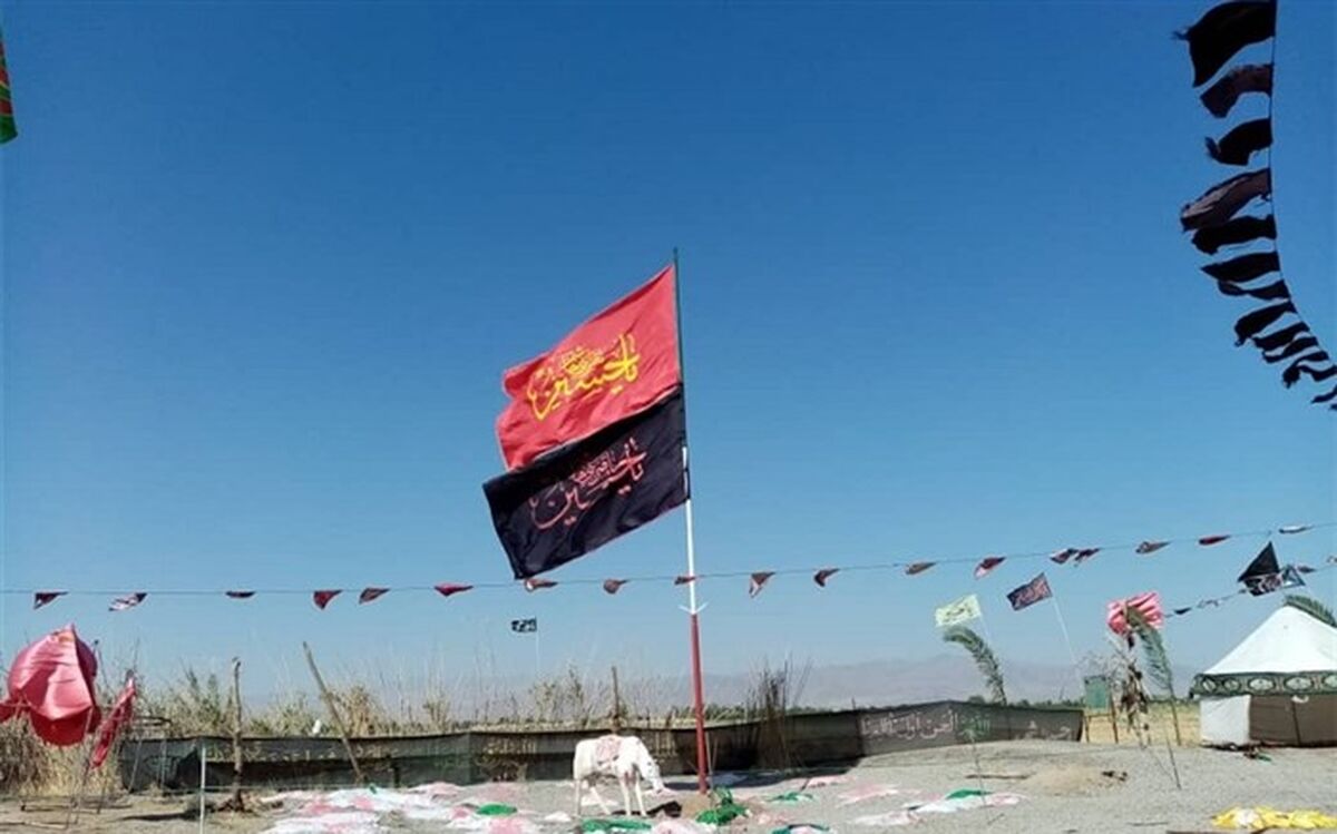 برپایی نمایشگاه «غنچه های خونین» در روستای باقرآباد قم