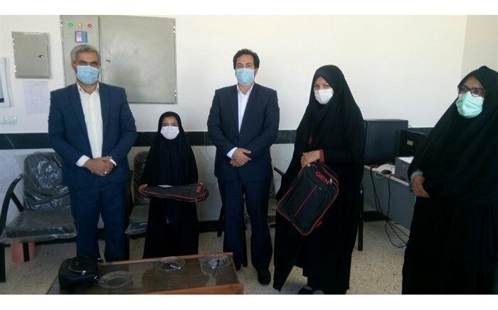 تقدیر از یک دانش آموز ابتدایی  گنابادی برای تولید محتوای پرورشی